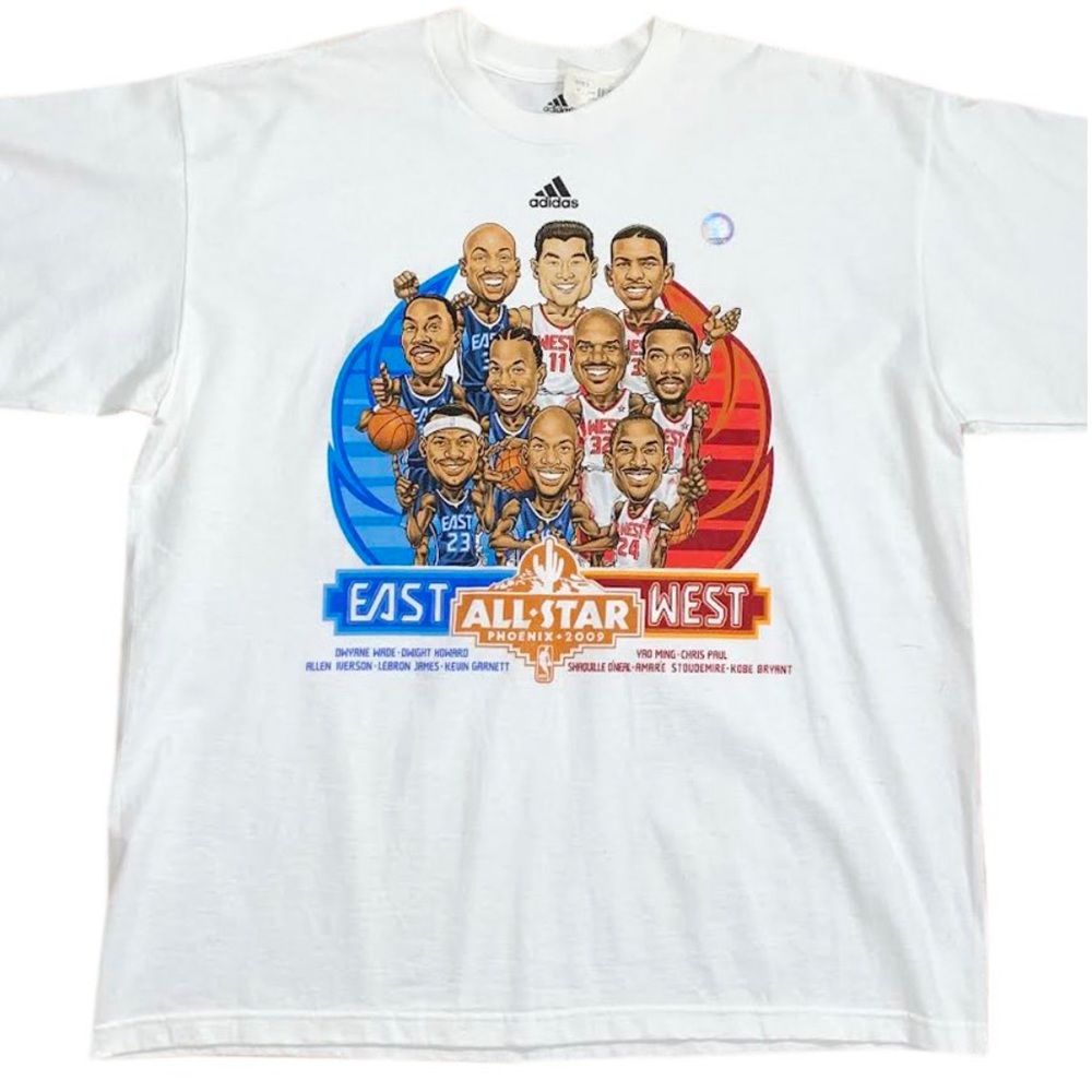Adidas NBA All-Star 2009 Caricature T-Shirt
